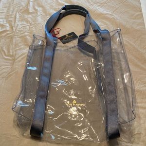 Brand new Jon Hart clear tote